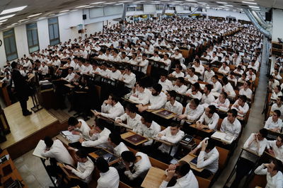 הגאון רבי דוד כהן בשיחה בישיבת 'תורה בתפארתה'