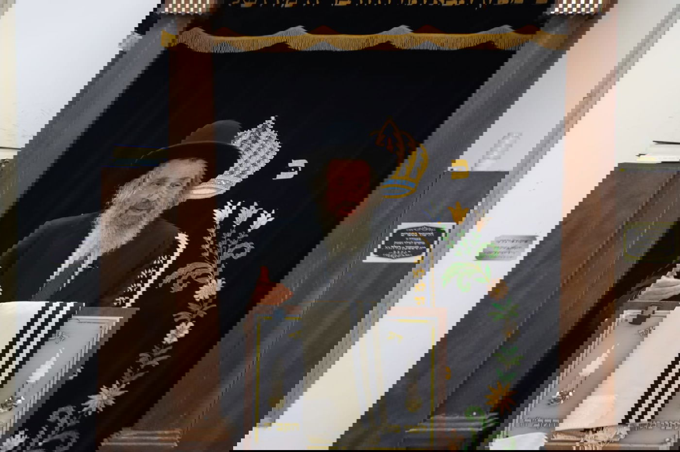 הגאון רבי דוד כהן בשיחה בישיבת 'תורה בתפארתה'