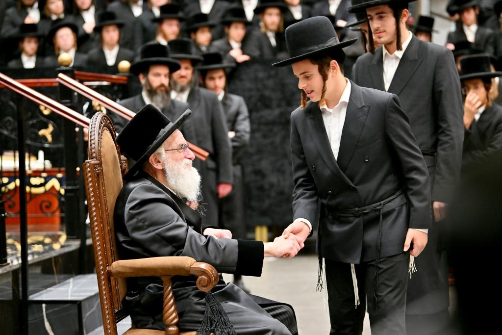 ערב ומוצאי ר"ה בחצה"ק ויזניץ