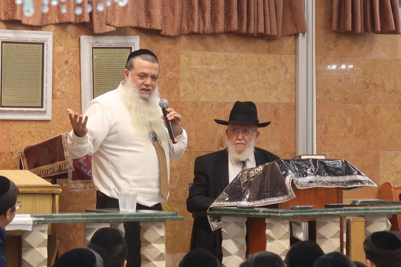 הגאון רבי יגאל כהן בדרשת שבת שובה ב'כסא רחמים'