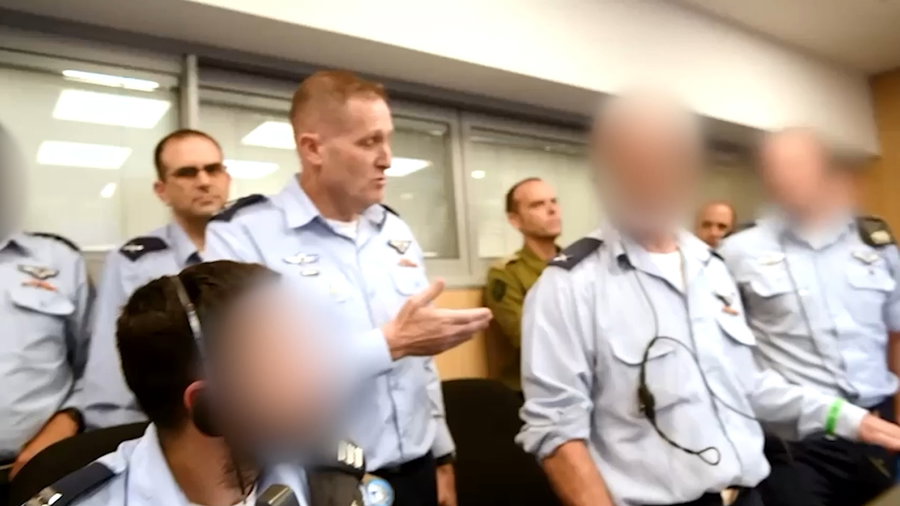 מפקד חיל האוויר דקות לאחר חיסול נסראללה