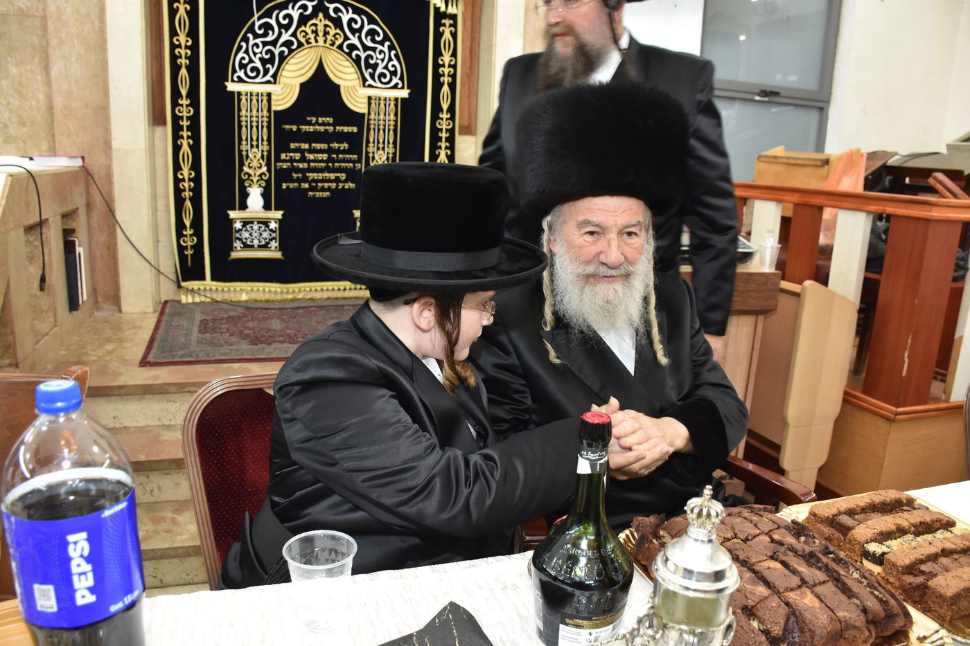 שמחת בר המצווה לנכד האדמו"ר מאשלג