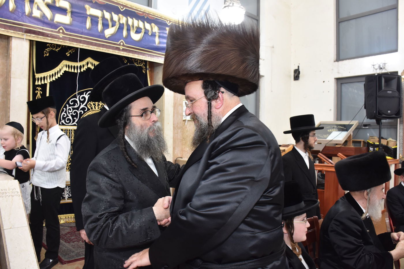 שמחת בר המצווה לנכד האדמו"ר מאשלג