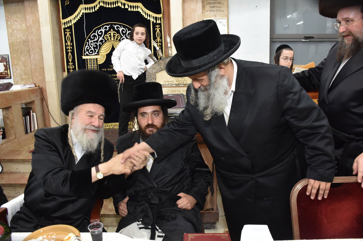 שמחת בר המצווה לנכד האדמו"ר מאשלג