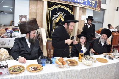 שמחת בר המצווה לנכד האדמו"ר מאשלג