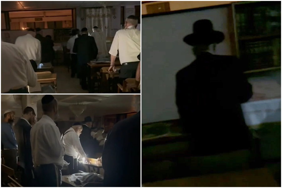 הסליחות ברמת אלחנן לאור פנסים