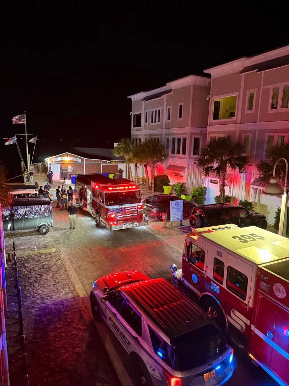 הזירה, הלילה