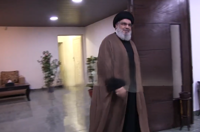 נסראללה בתיעוד חדש