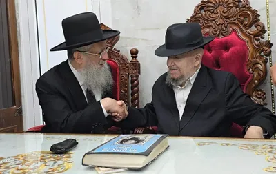 הגר"ד יוסף עם הגר"מ מאזוז זצ"ל