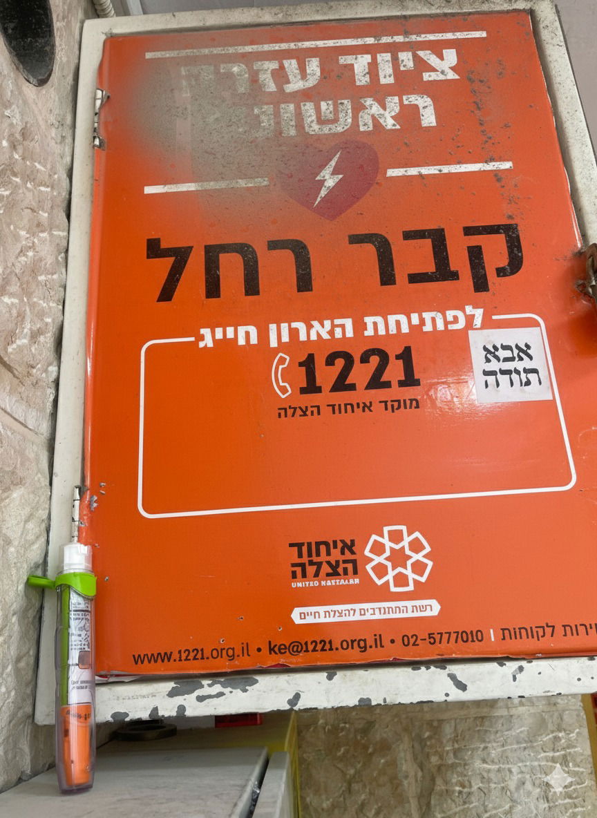 בקבר רחל: פעולה מהירה הצילה את חייה של נערה שפיתחה תגובה אלרגית מסכנת חיים