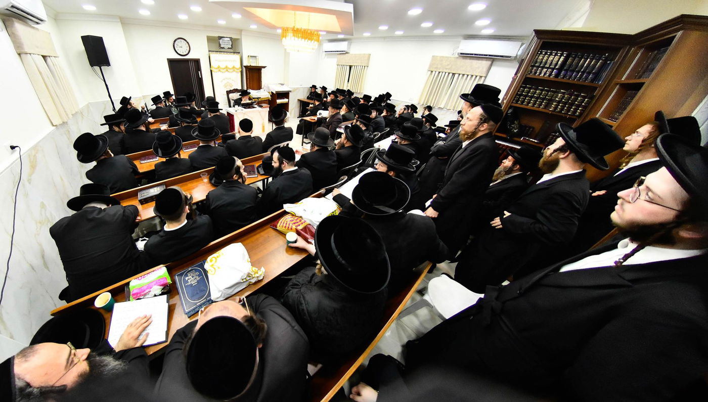 האדמו"ר מסאסוב בדרשת שבת שובה 