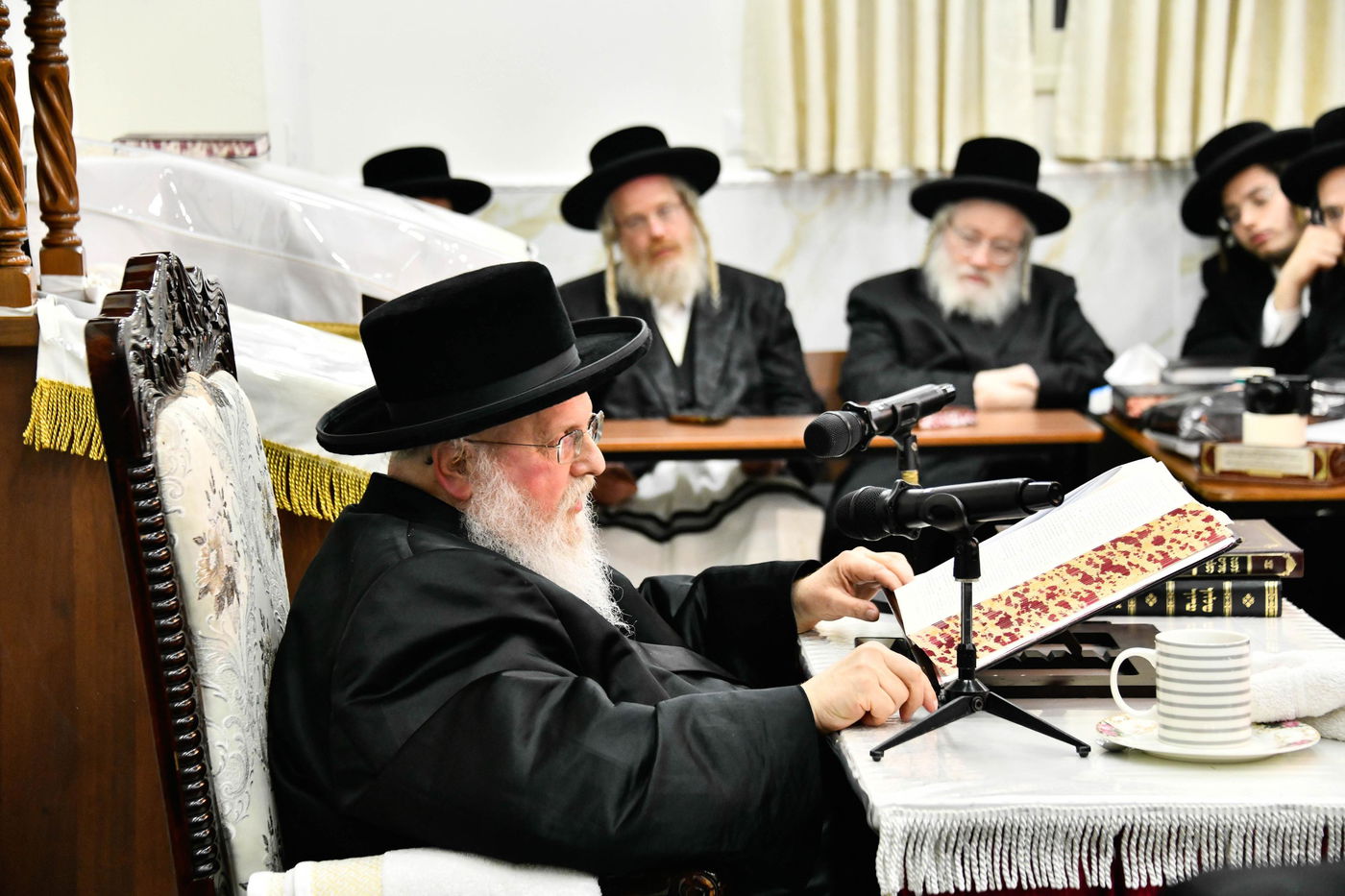 האדמו"ר מסאסוב בדרשת שבת שובה 