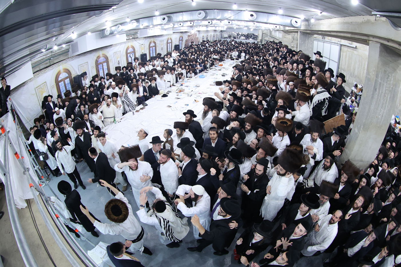 מוצאי ראש השנה אצל הגרי"מ מורגנשטרן