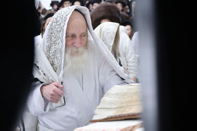 מוצאי ראש השנה אצל הגרי"מ מורגנשטרן