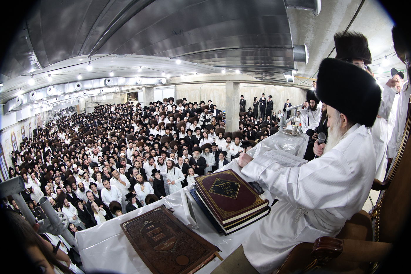 מוצאי ראש השנה אצל הגרי"מ מורגנשטרן