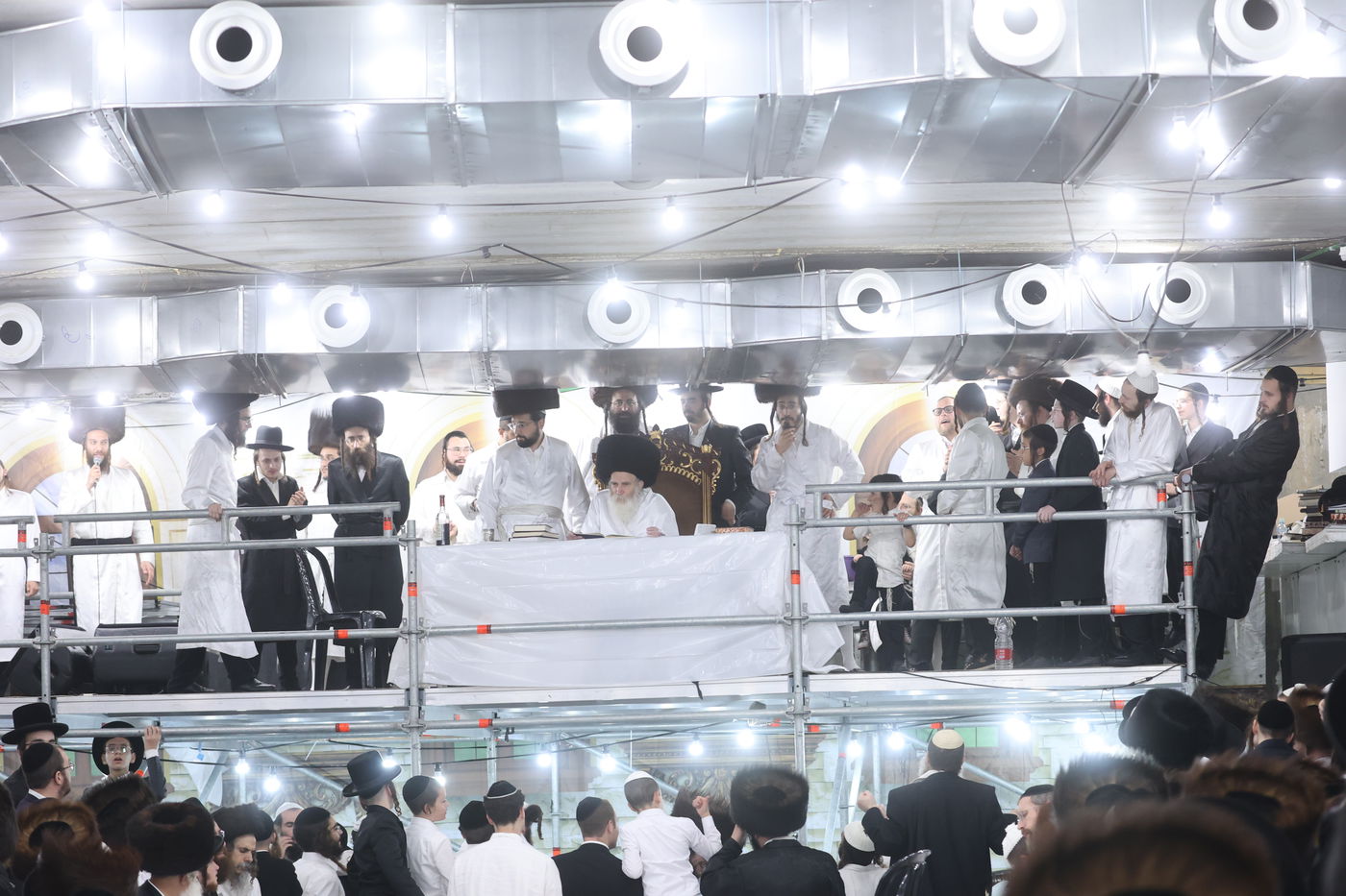 מוצאי ראש השנה אצל הגרי"מ מורגנשטרן