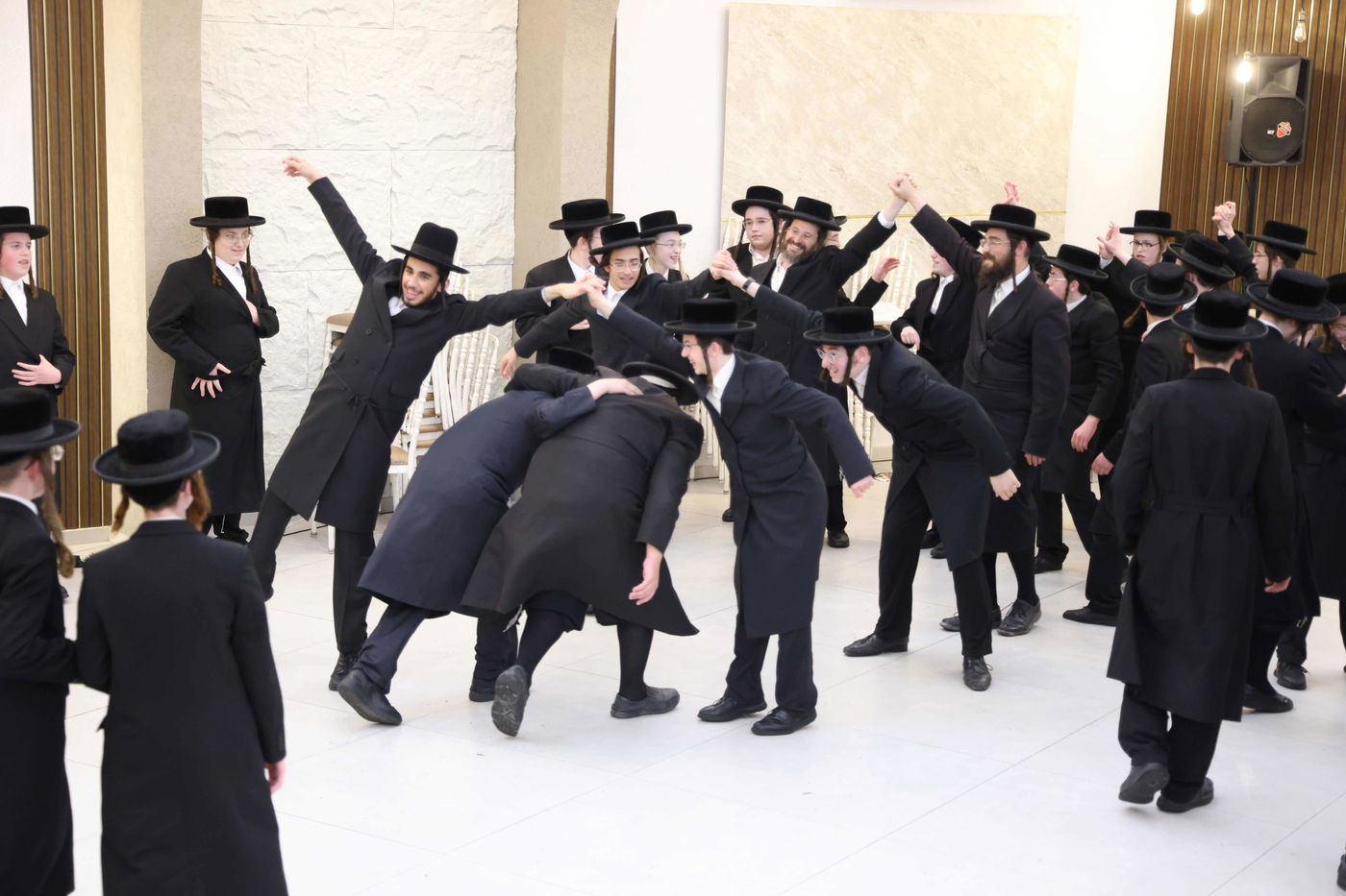 סיום מסכת גיטין בישיבת סאטמר ירושלים