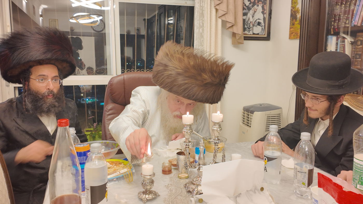 הרבי המשפיע ממבקשי אמונה בשבת בברכפלד