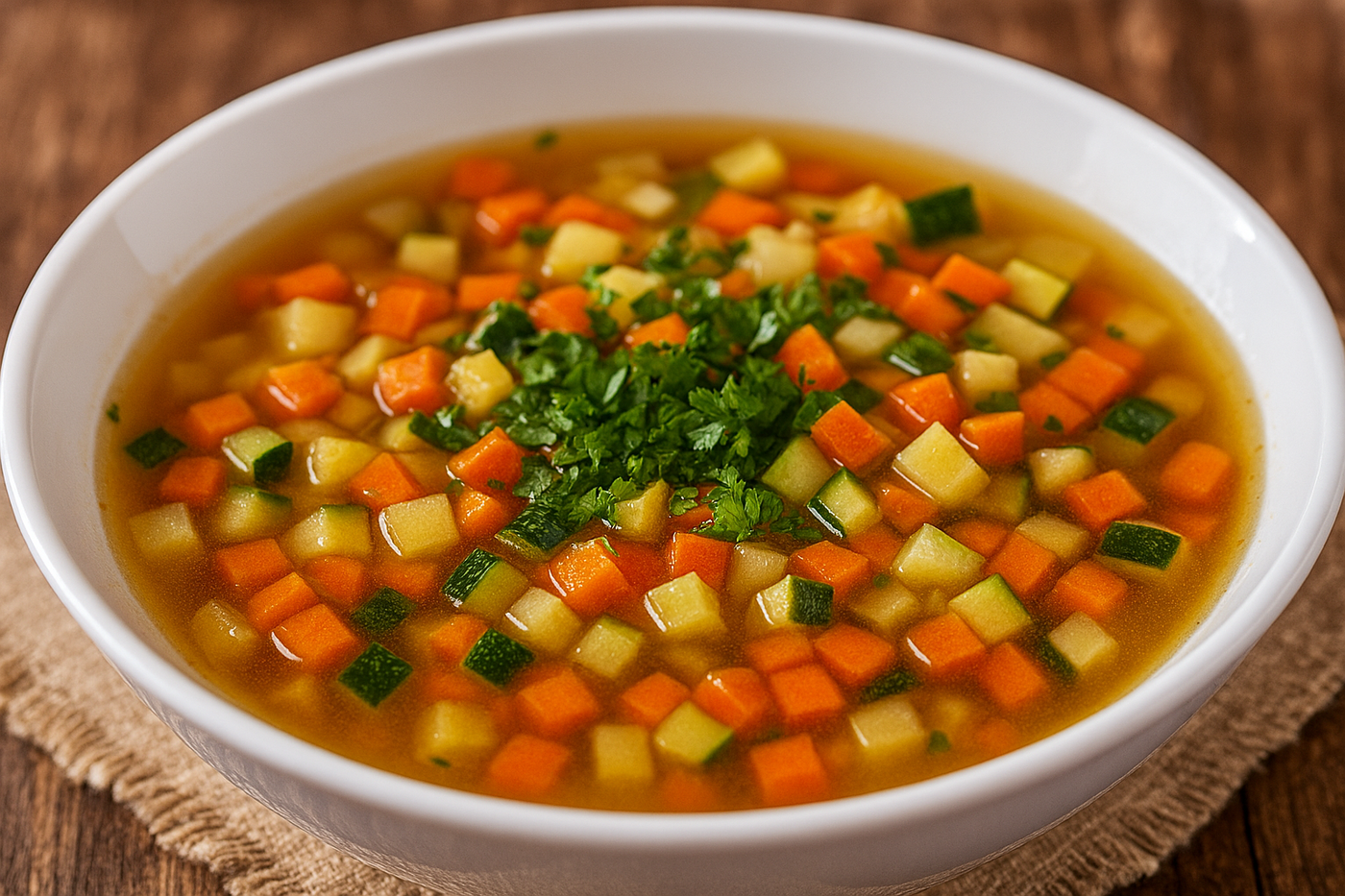 מרק ירקות מזין