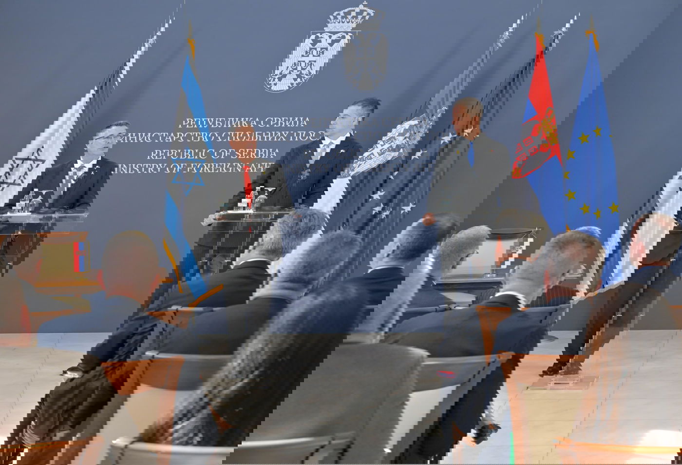 שר החוץ סער היום עם עמיתו הסרבי