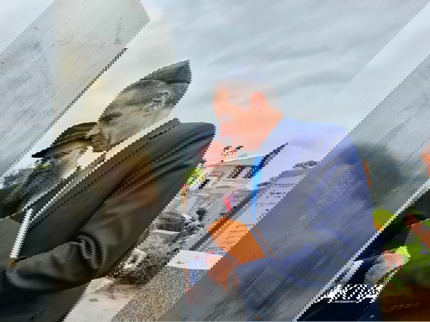 אנדרו קואמו באוהל הרבי