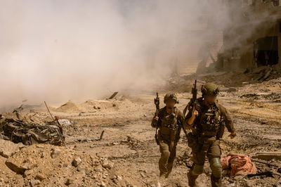 פעילות לוחמים ברצועת עזה
