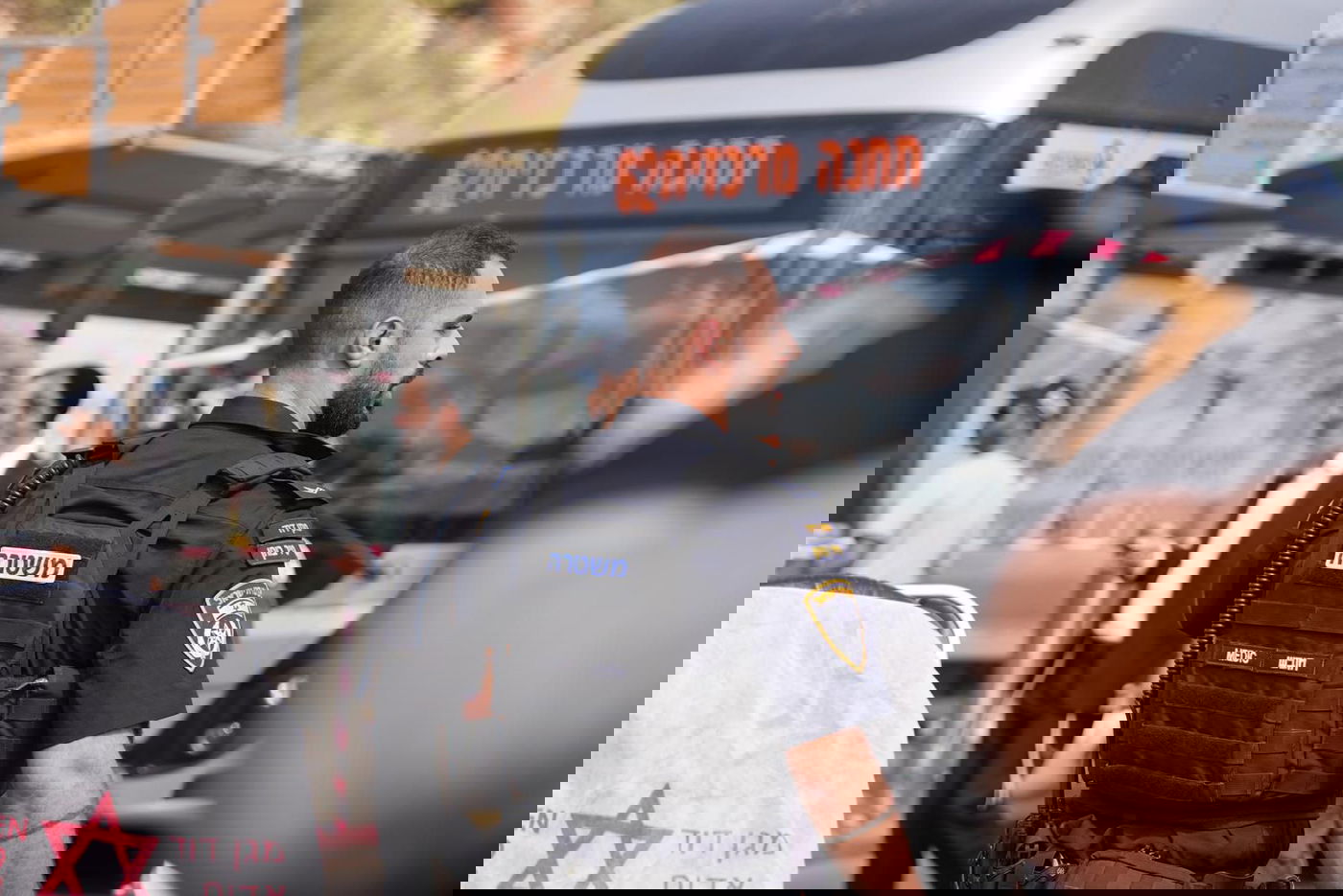 זירת הפיגוע בצומת רמות