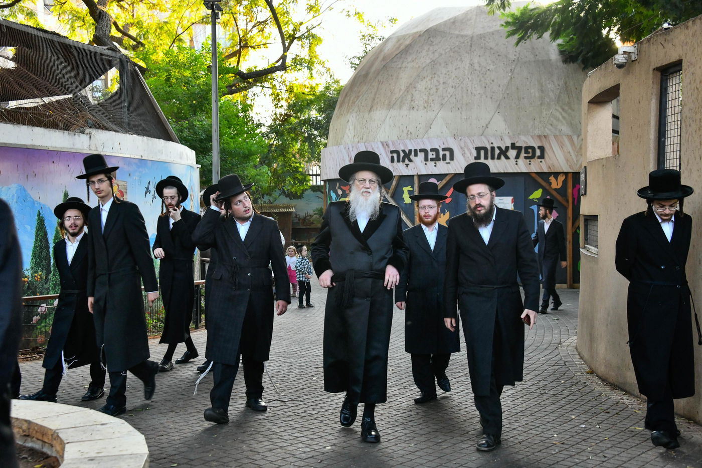 האדמו"ר ממודז'יץ במעמד תשליך