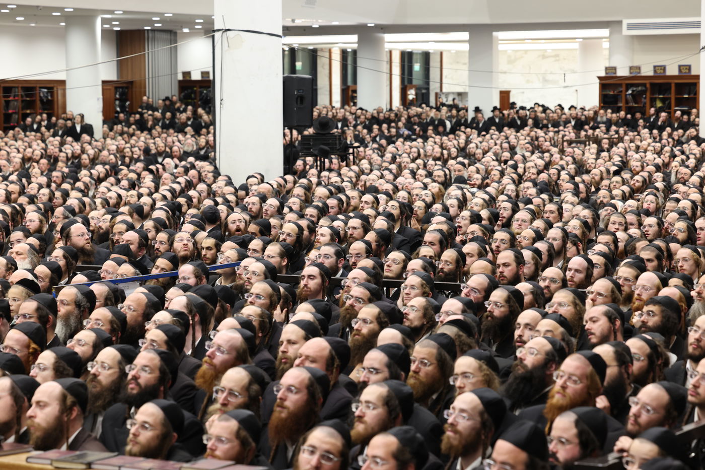 כינוס חיזק לימוד המוסר בראשות האדמו"ר מגור