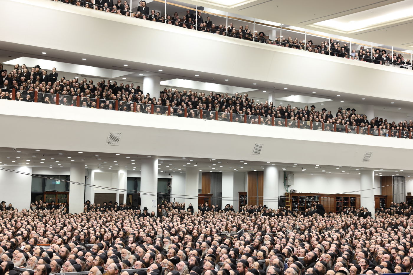 כינוס חיזק לימוד המוסר בראשות האדמו"ר מגור