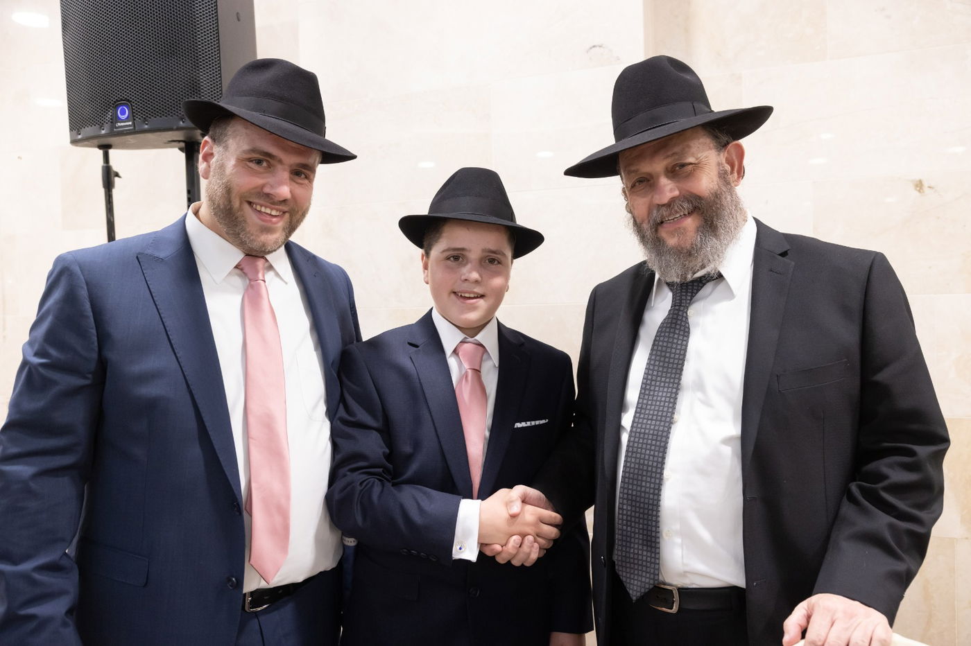 בר מצווה לבנו של משה רוזנגרטן