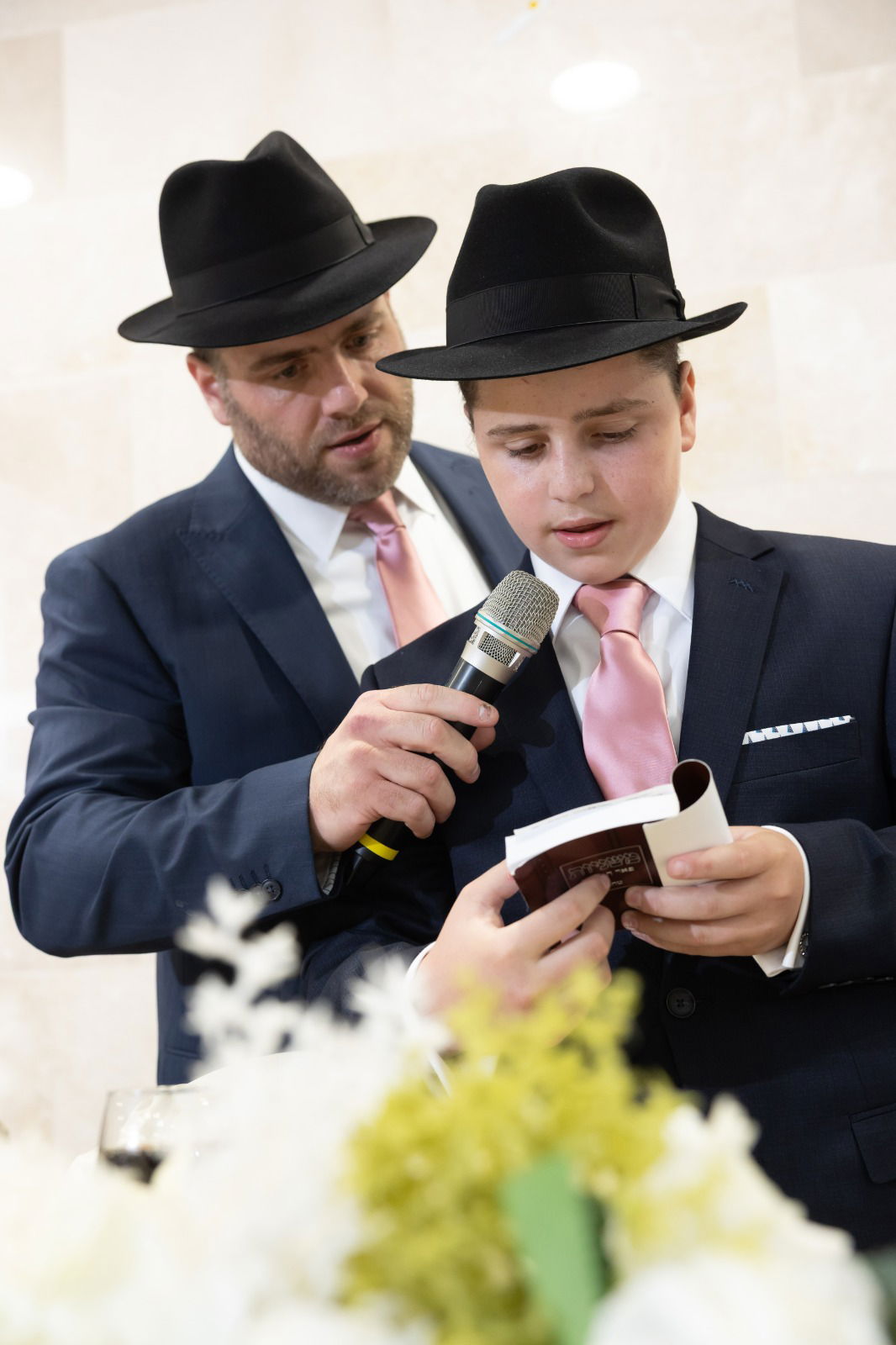 בר מצווה לבנו של משה רוזנגרטן