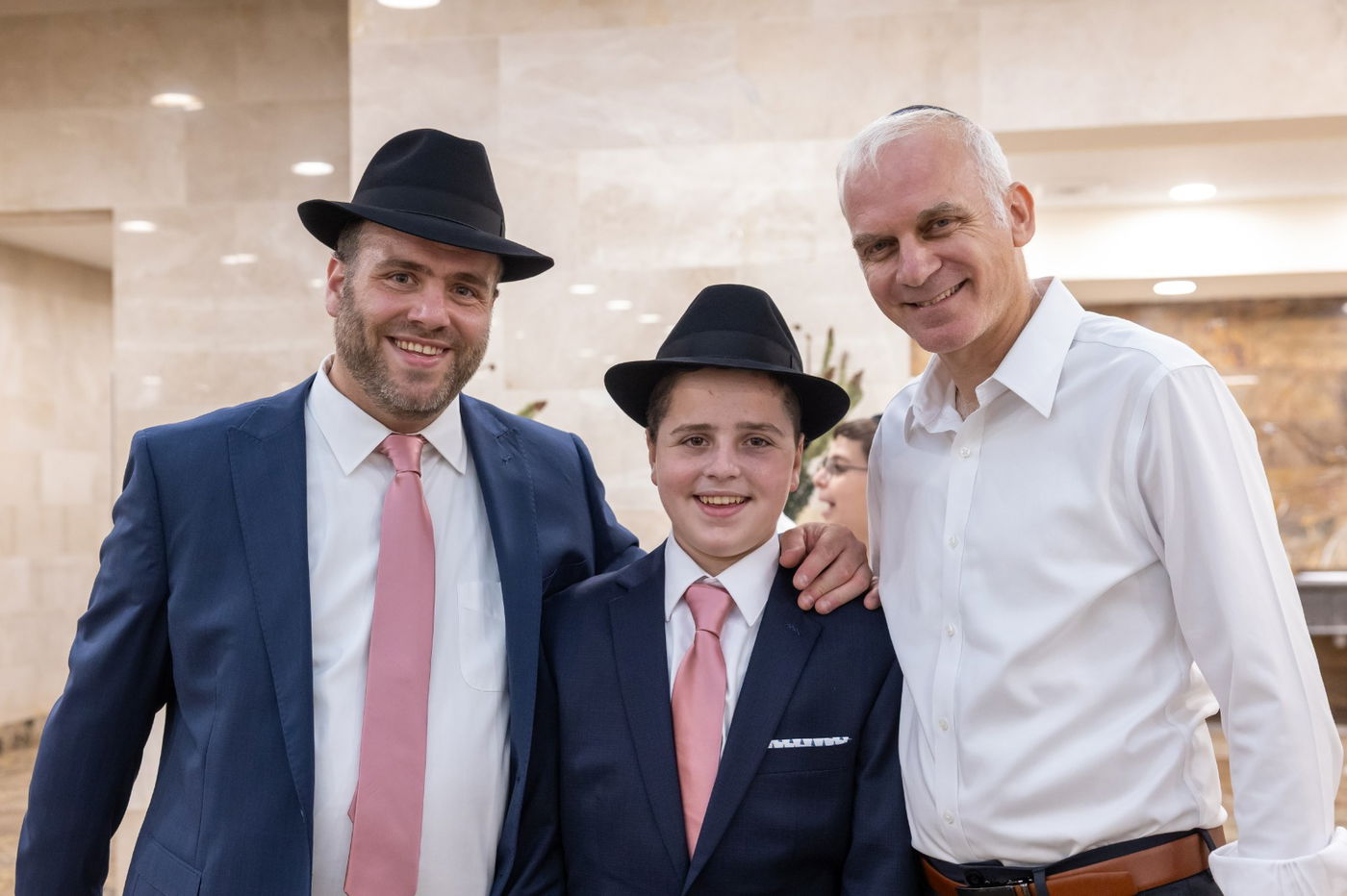 בר מצווה לבנו של משה רוזנגרטן