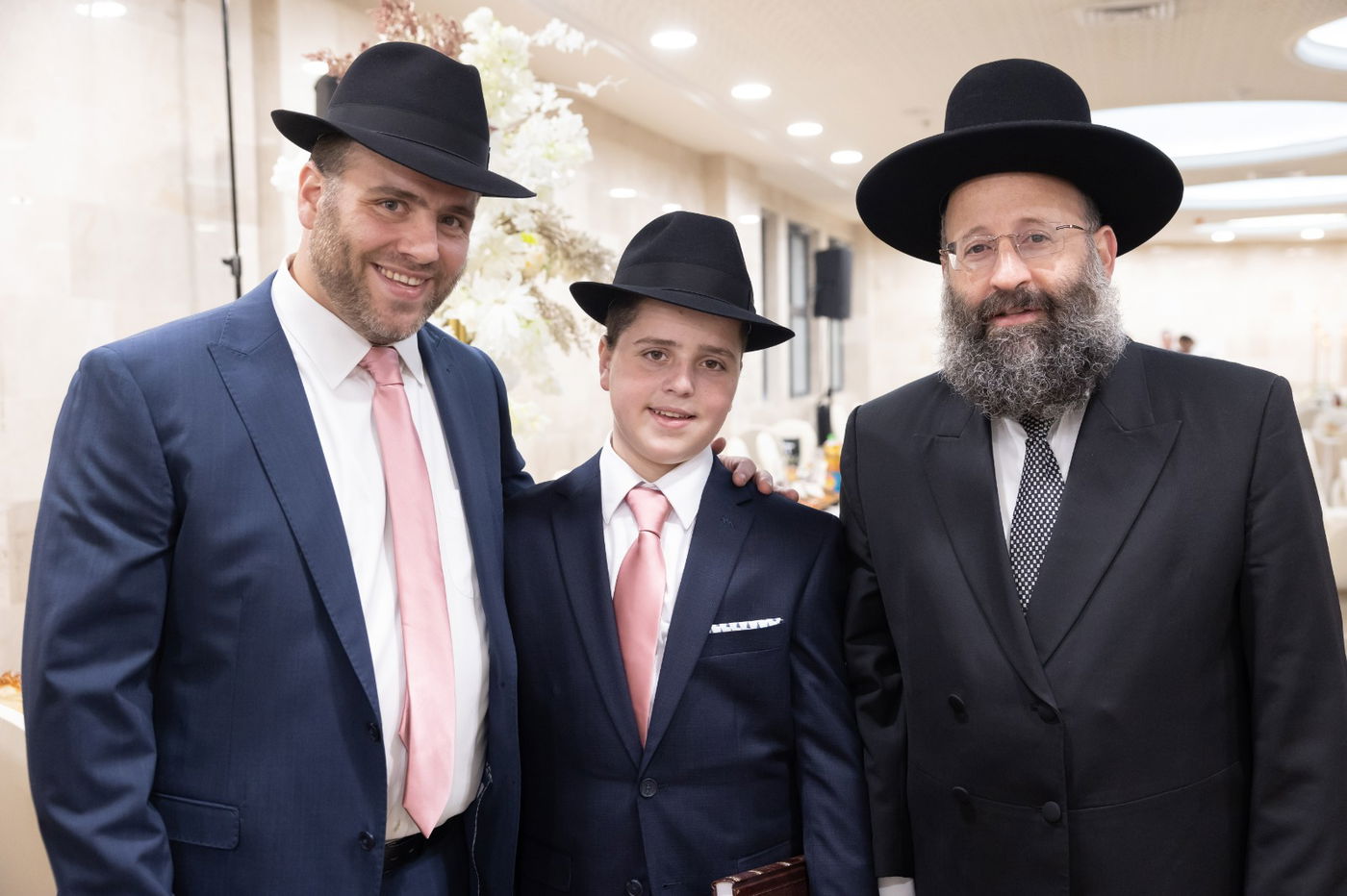 בר מצווה לבנו של משה רוזנגרטן