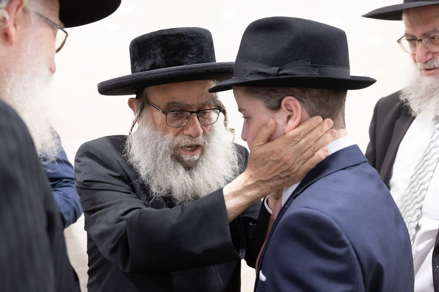 בר מצווה לבנו של משה רוזנגרטן