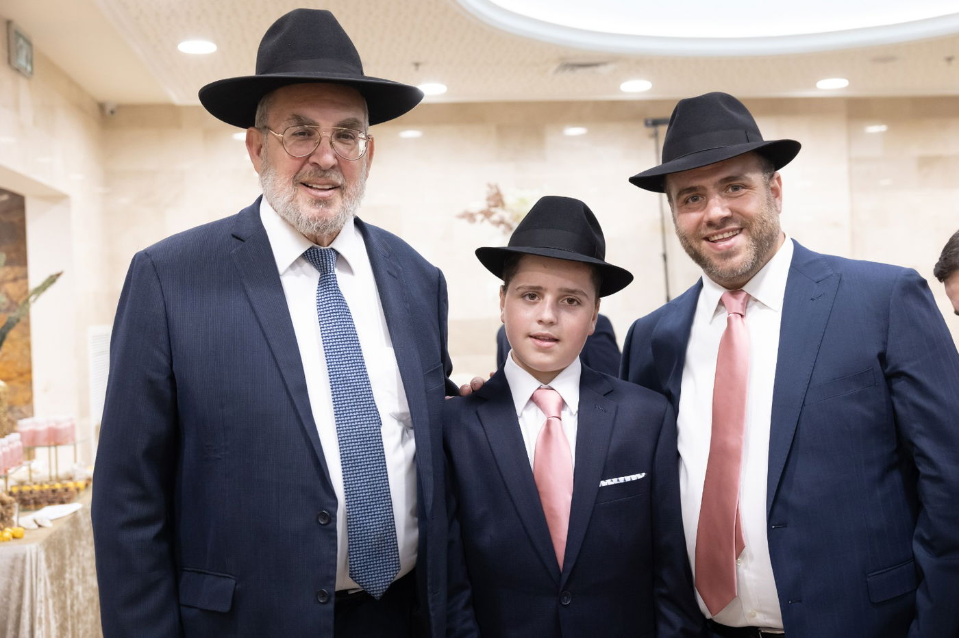 בר מצווה לבנו של משה רוזנגרטן