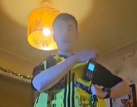 תיעוד רגעי המעצר