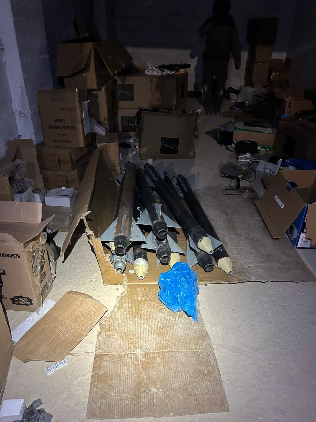 הרקטות שנתפסו