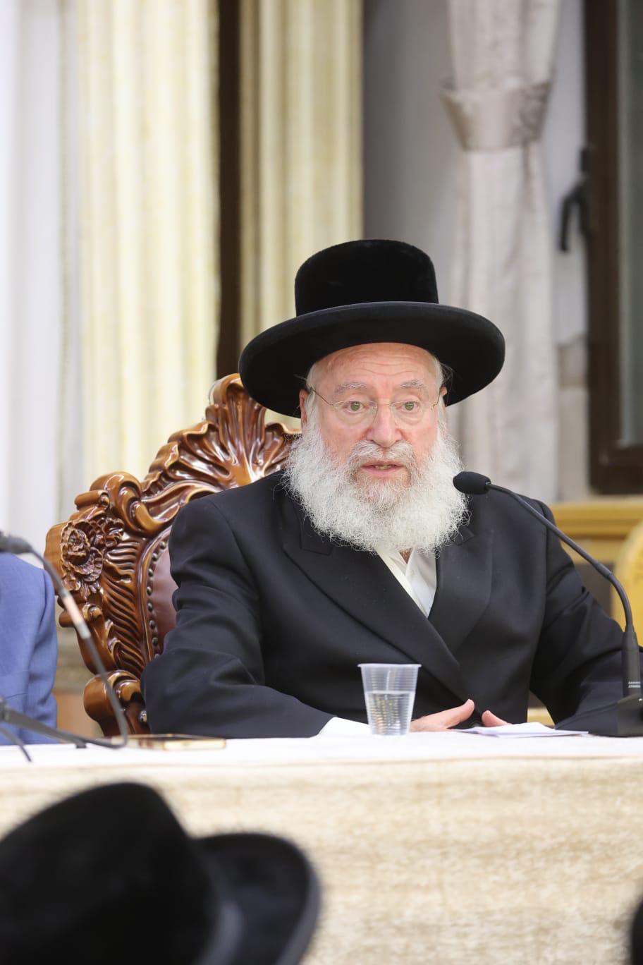 כינוס הרבנים בראשות הגאב"ד