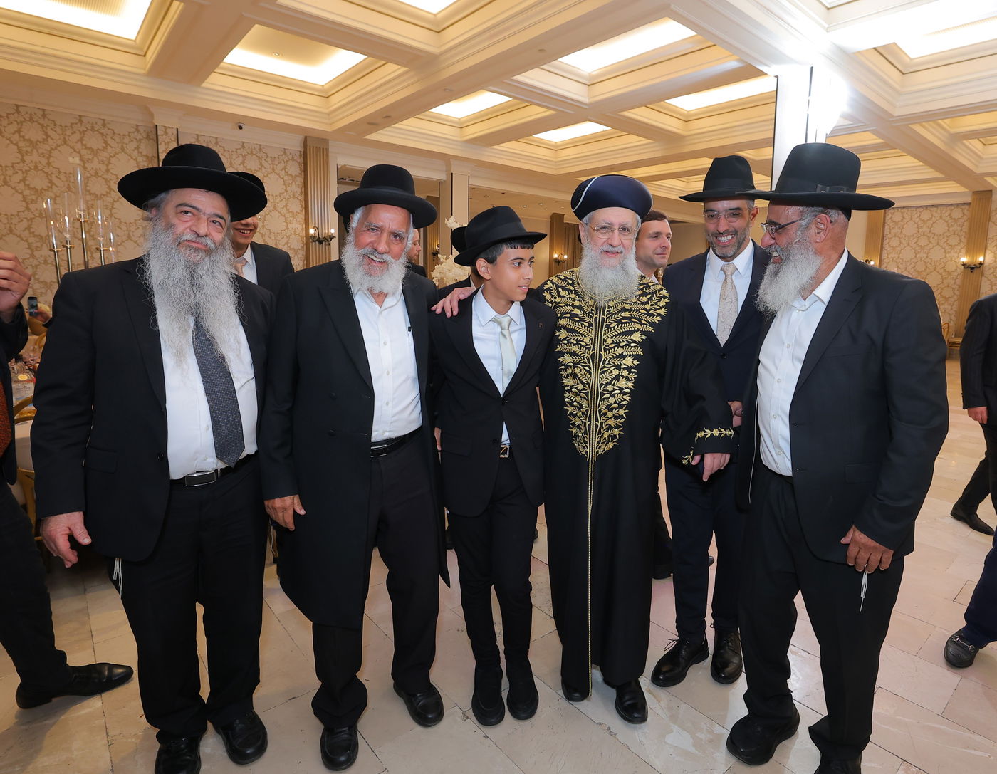 איתי גדסי בירמץ את בנו; מי הגיע לאחל מזל טוב? | צפו בתיעוד נרחב