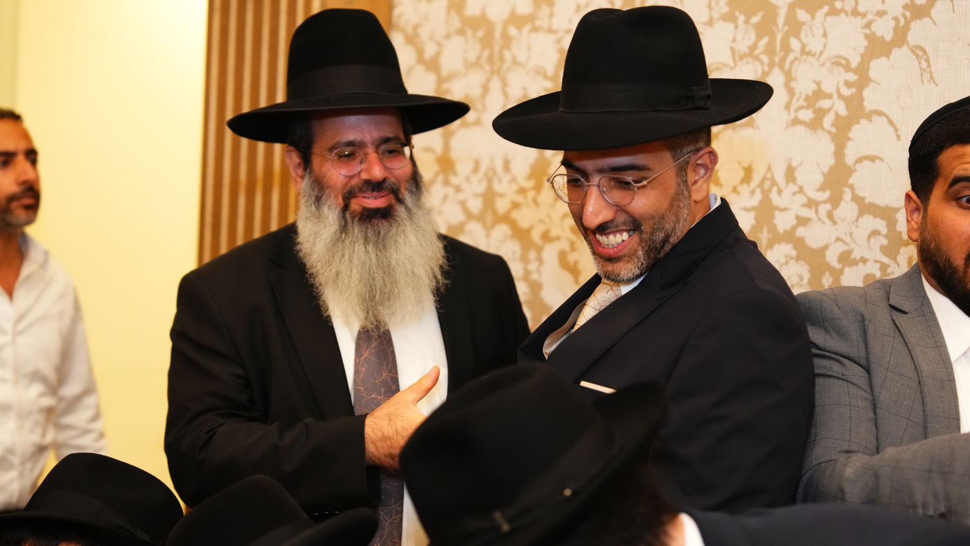 איתי גדסי בירמץ את בנו; מי הגיע לאחל מזל טוב? | צפו בתיעוד נרחב