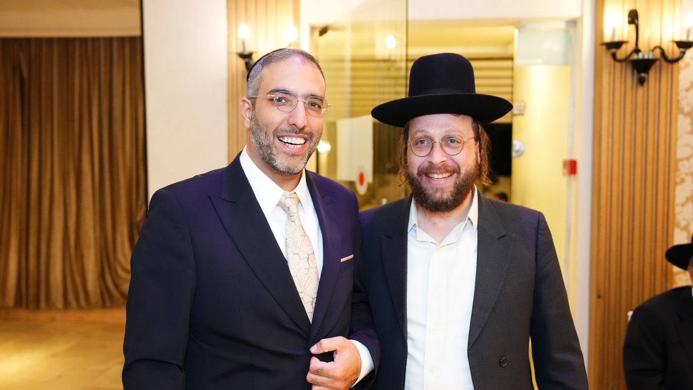 איתי גדסי בירמץ את בנו; מי הגיע לאחל מזל טוב? | צפו בתיעוד נרחב