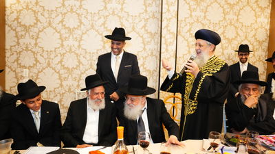 איתי גדסי בירמץ את בנו; מי הגיע לאחל מזל טוב? | צפו בתיעוד נרחב