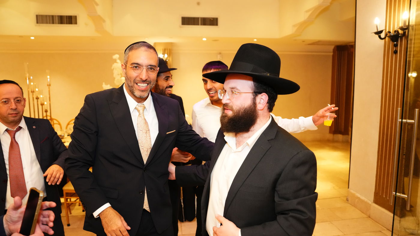 איתי גדסי בירמץ את בנו; מי הגיע לאחל מזל טוב? | צפו בתיעוד נרחב