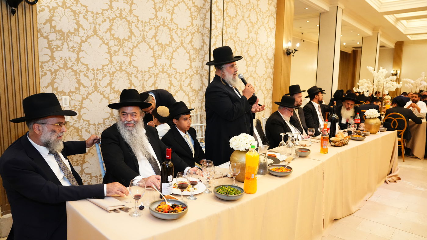 איתי גדסי בירמץ את בנו; מי הגיע לאחל מזל טוב? | צפו בתיעוד נרחב