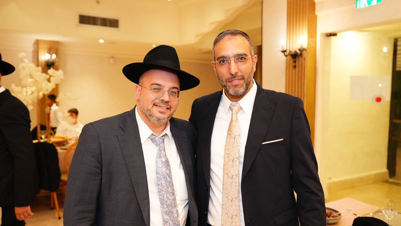 איתי גדסי בירמץ את בנו; מי הגיע לאחל מזל טוב? | צפו בתיעוד נרחב