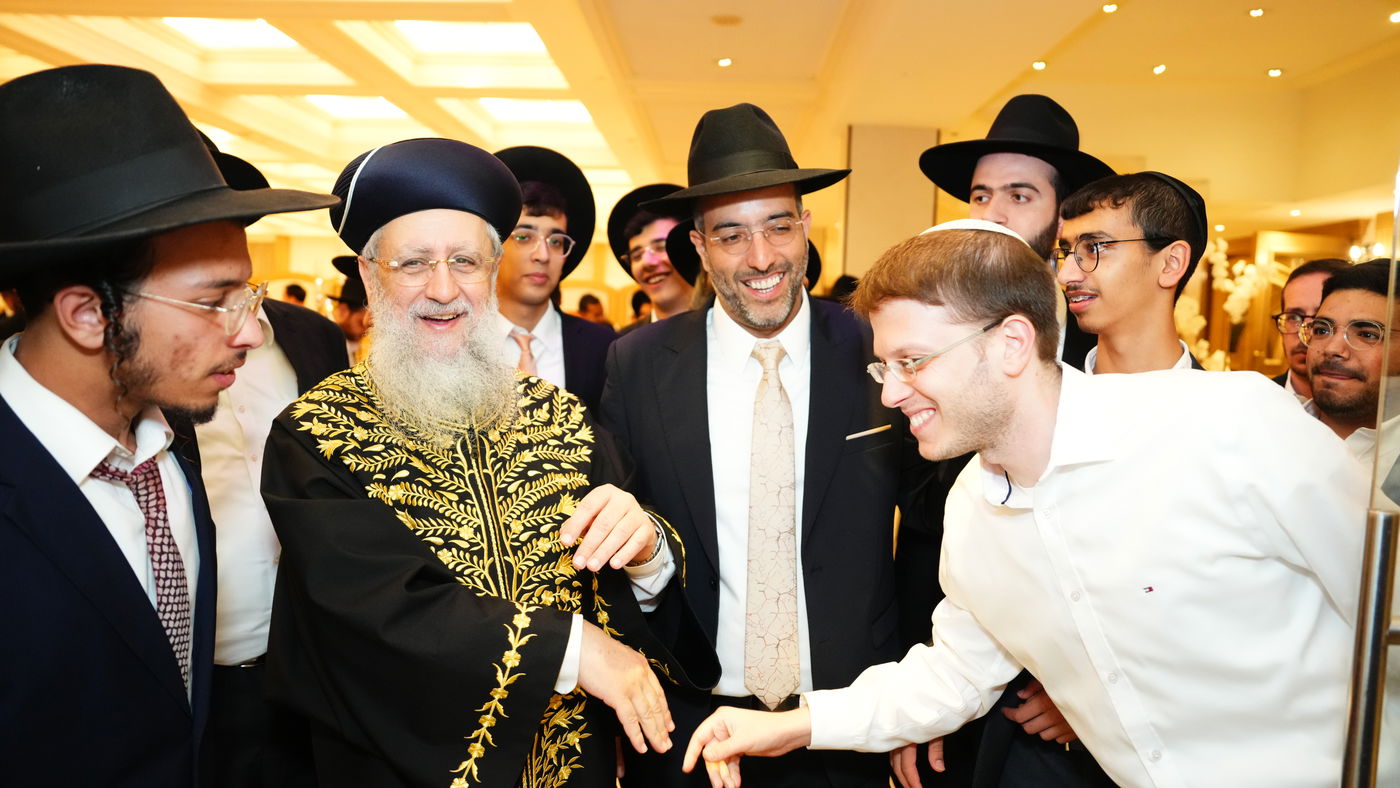 איתי גדסי בירמץ את בנו; מי הגיע לאחל מזל טוב? | צפו בתיעוד נרחב