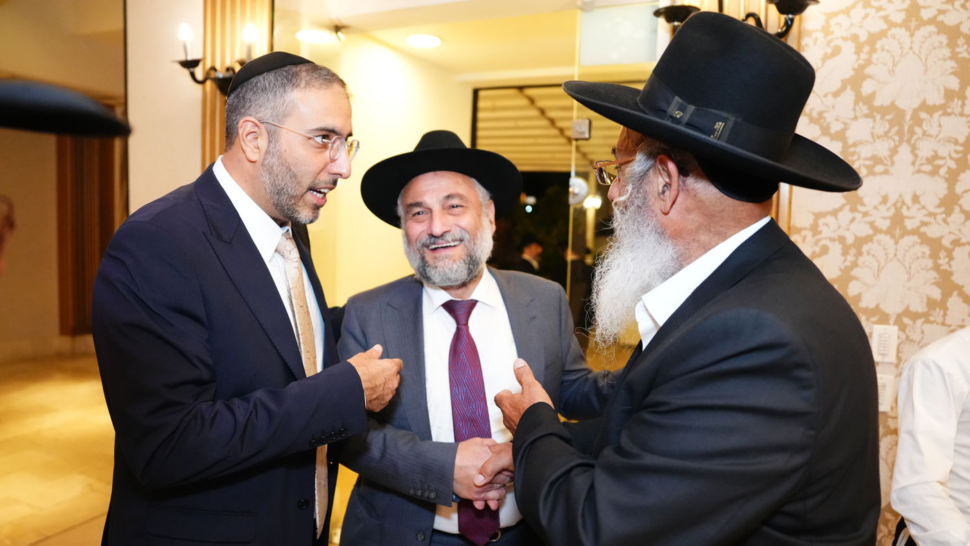 איתי גדסי בירמץ את בנו; מי הגיע לאחל מזל טוב? | צפו בתיעוד נרחב