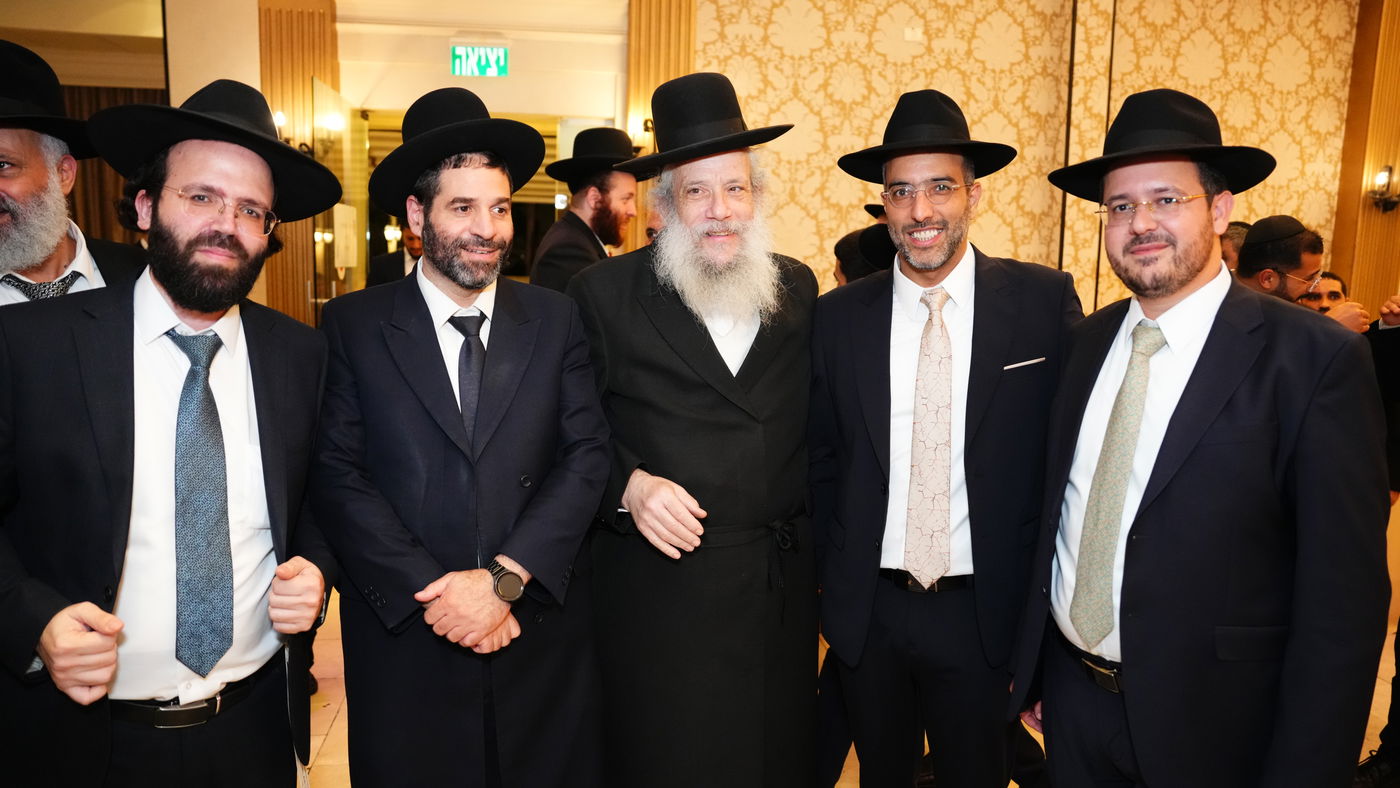 איתי גדסי בירמץ את בנו; מי הגיע לאחל מזל טוב? | צפו בתיעוד נרחב