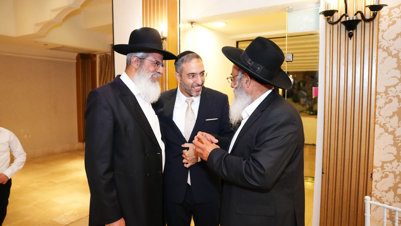 איתי גדסי בירמץ את בנו; מי הגיע לאחל מזל טוב? | צפו בתיעוד נרחב